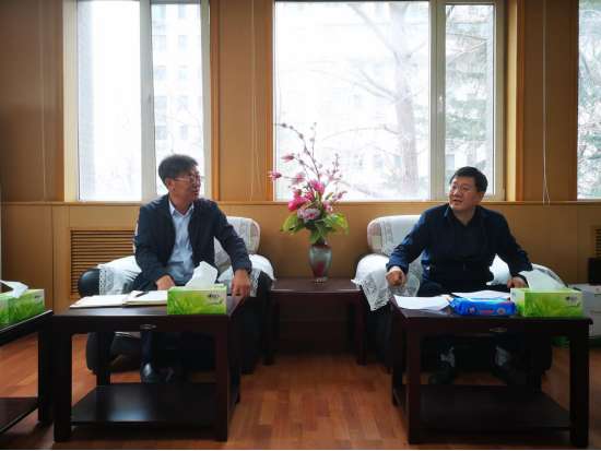 内蒙古自治区林业和草原局副局长娄伯君一行到访中国绿化基金会